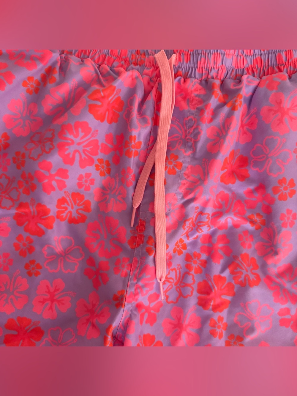 Kulani Kinis Men's Swim Trunks in "Cherry Berry" - Size XL - Picture 3 of 6